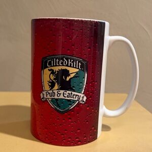 Tilted Kilt Pub & Eatery Red Mug